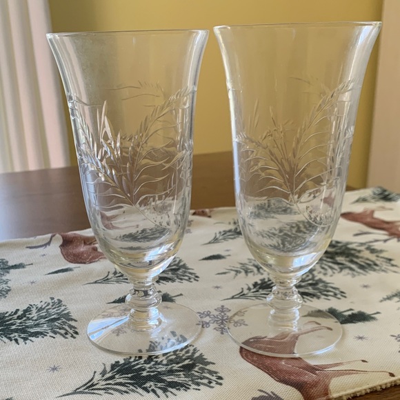 Tiffin-Franciscan Other - Cynthia by Tiffin-Franciscan Ice Tea Glasses-Vintage
